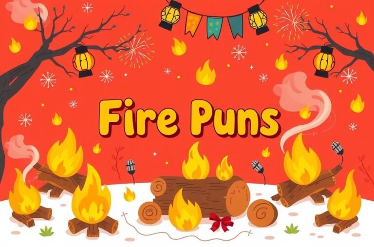 fire puns