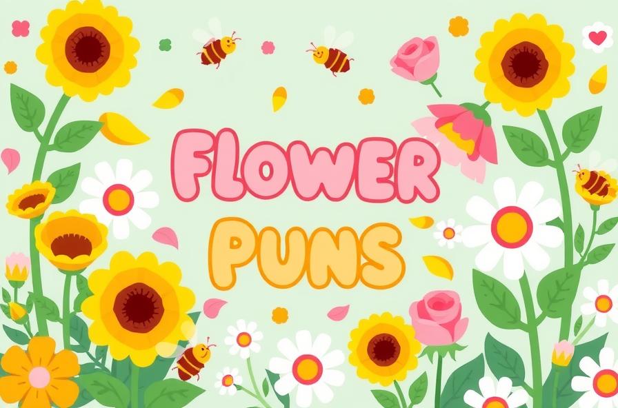 flower puns