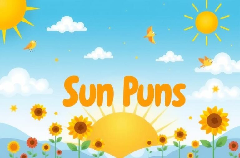 sun puns