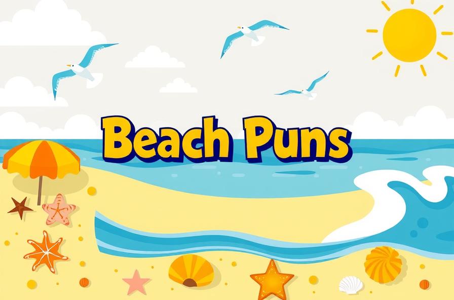 beach puns