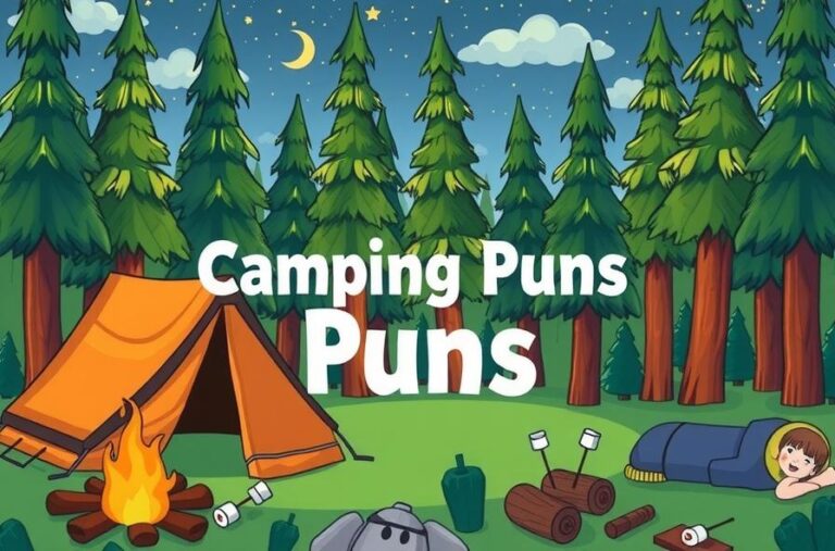 camping puns