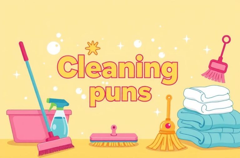 cleaning puns