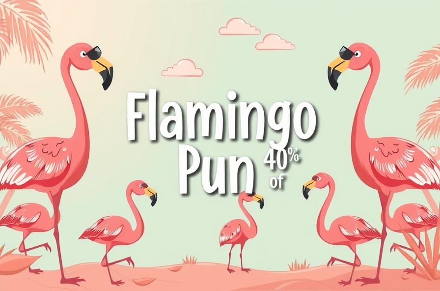 flamingo puns