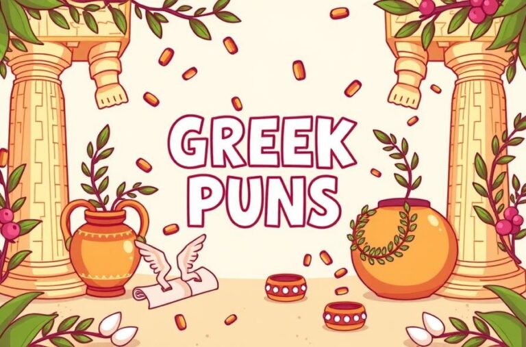 greek puns