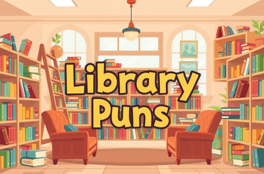 library puns