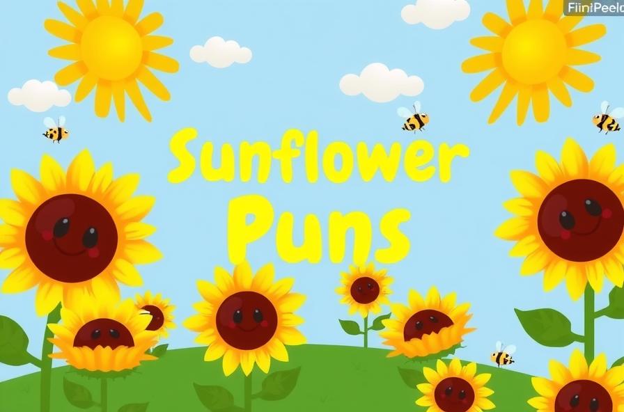 sunflower puns