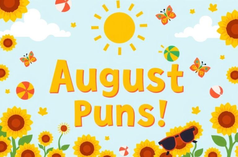 august puns