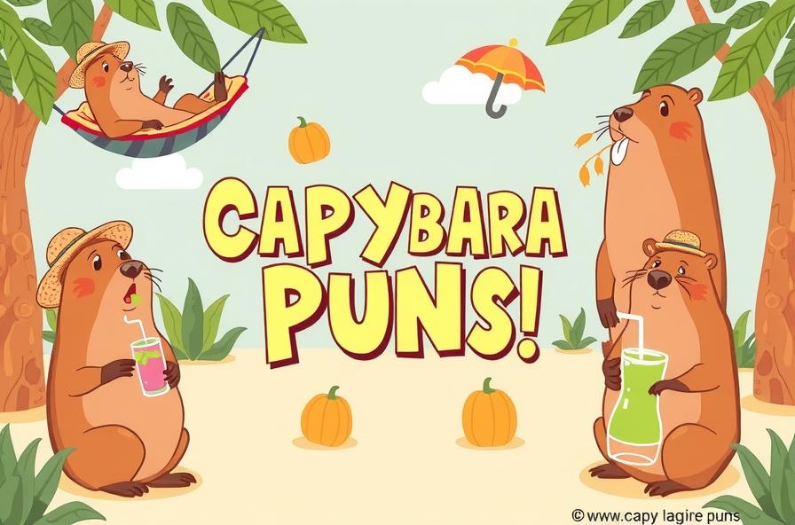 capybara puns