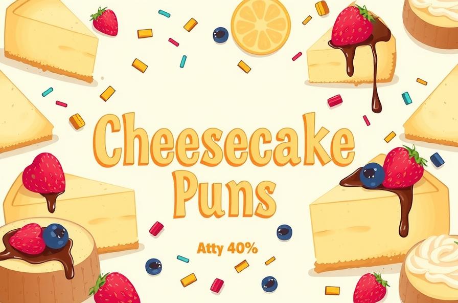 cheesecake puns