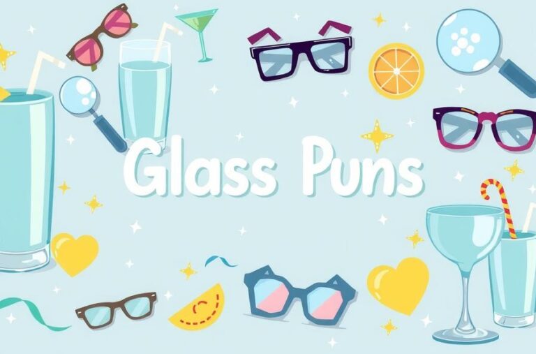 glass puns