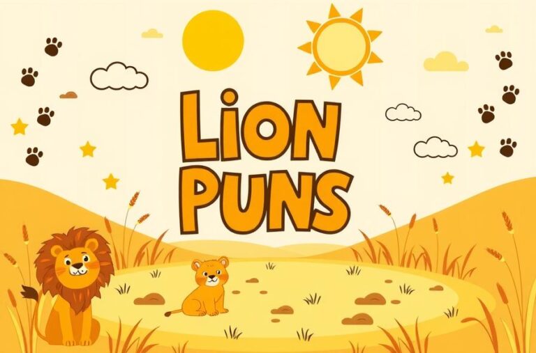 lion puns