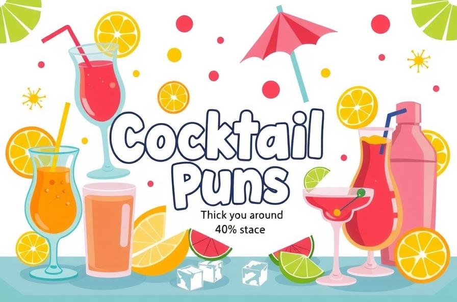 cocktail puns