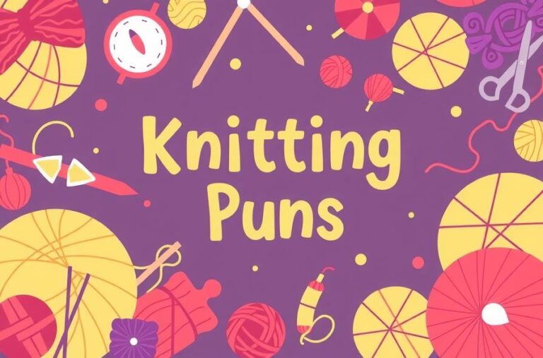 knitting puns