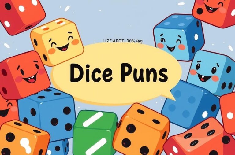 dice puns