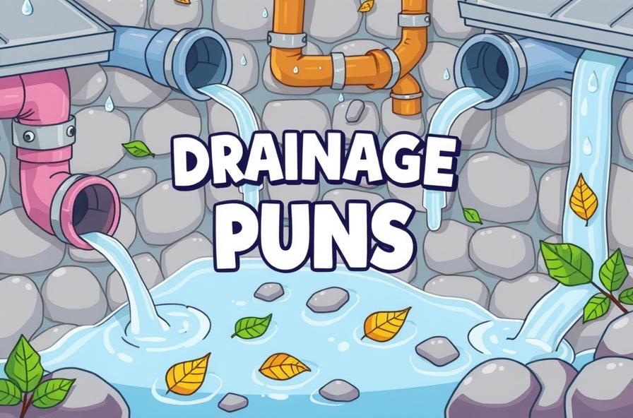 drainage puns